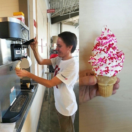 Ice Cream Machine Photo